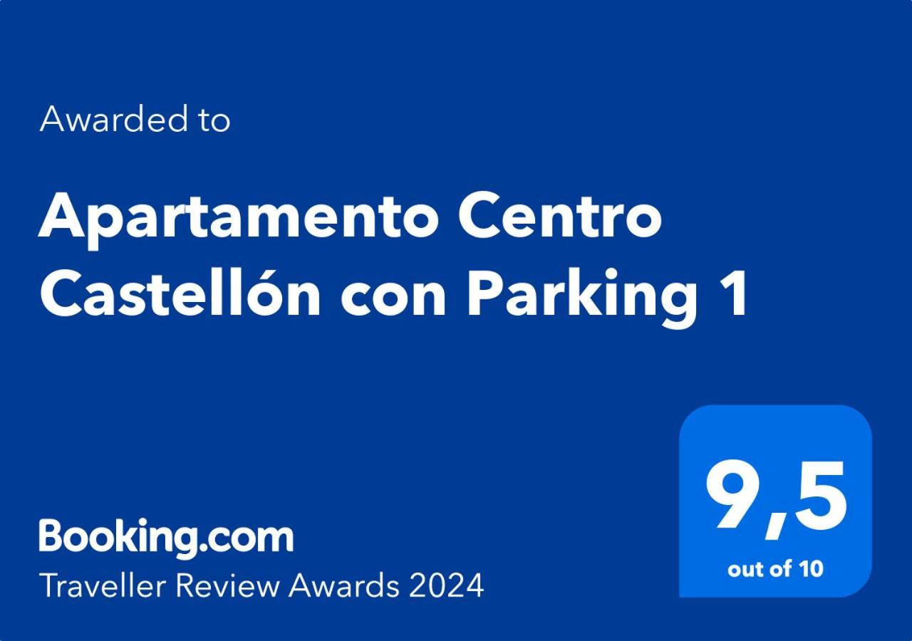 Apartamento Centro Castellon Con Parking 1 Castellón de la Plana Zewnętrze zdjęcie